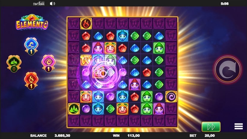 Elemento slot screen 3