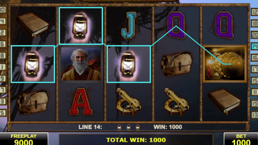 La Gran Aventura slot screen 1