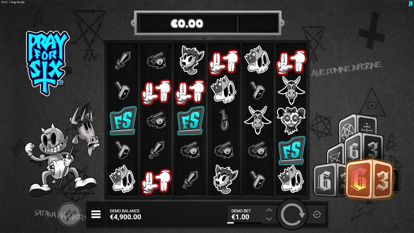 Pray for Six slot screen 2