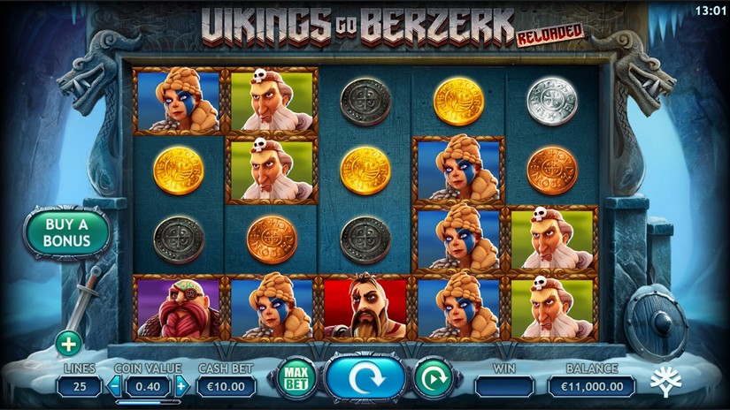 Vikings Go Berzerk Reloaded slot screen 1