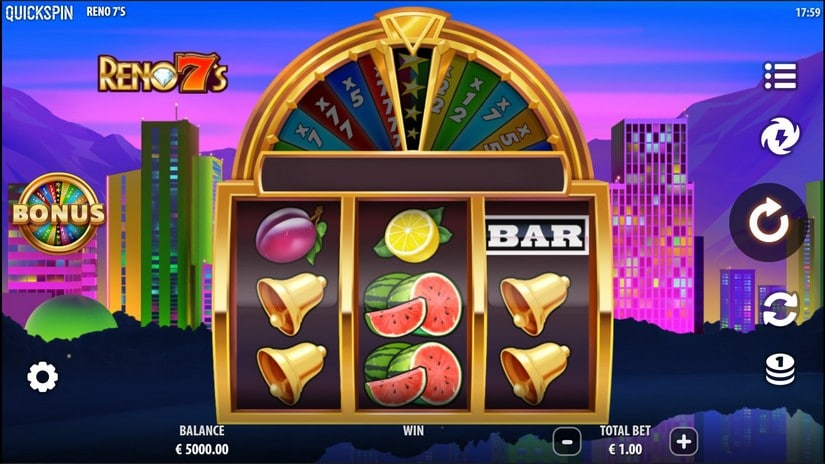 Reno 7s slot screen 1