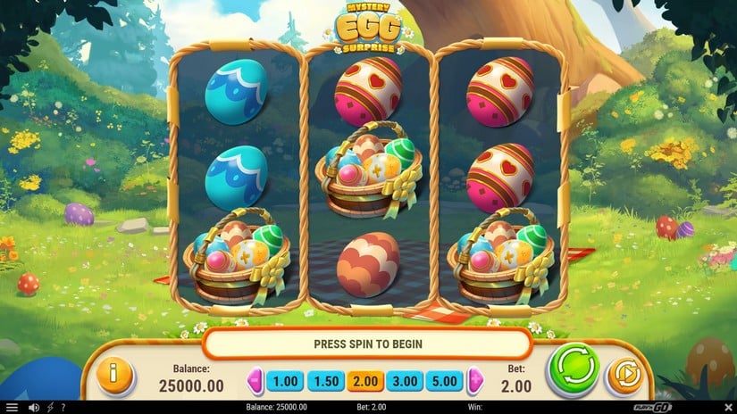 Mystery Egg Surprise slot screen 1