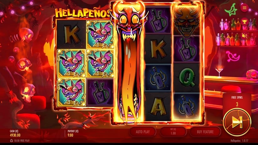 Hellapeños slot screen 6