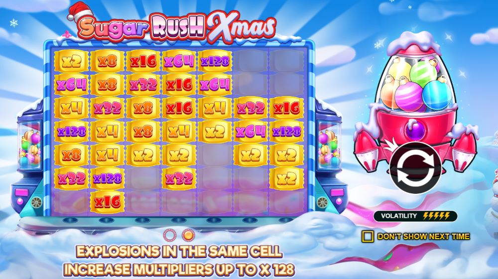 Sugar Rush Xmas features