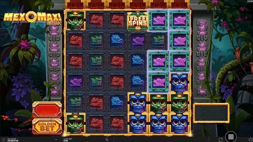 MexoMax! slot screen 1