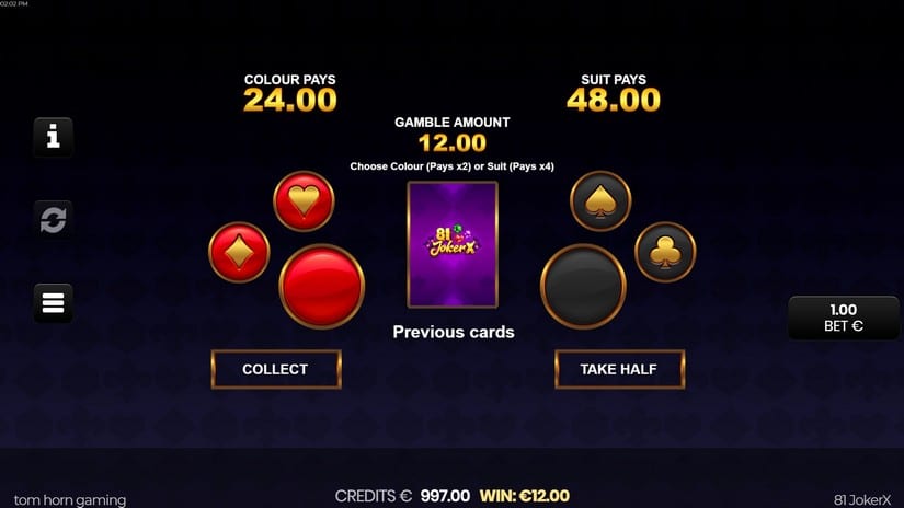 81 JokerX slot screen 3