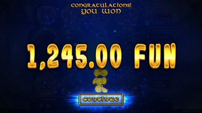 Power of Gods™: Valhalla slot screen 7