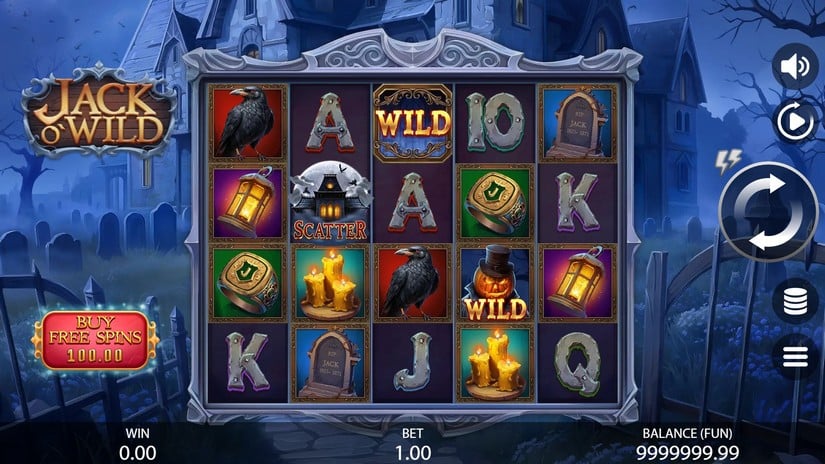 Jack O’Wild slot screen 1