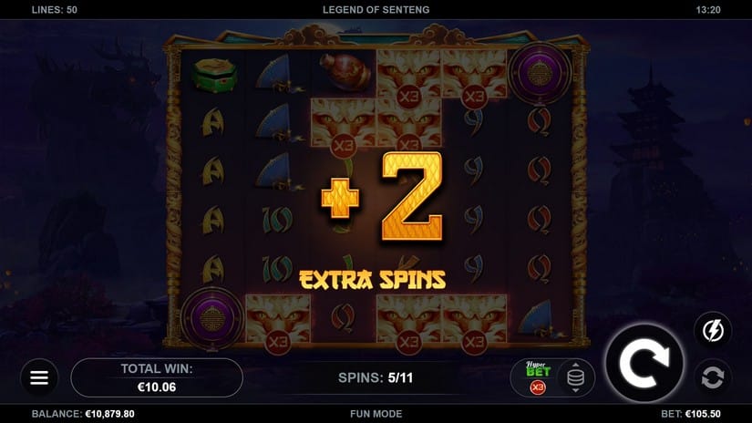 Legend of Senteng slot screen 6