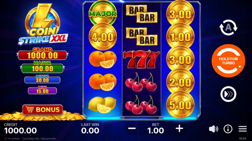 Coin Strike XXL: Hold and Win slot screen 1