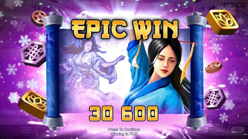 Ice Princess slot screen 7