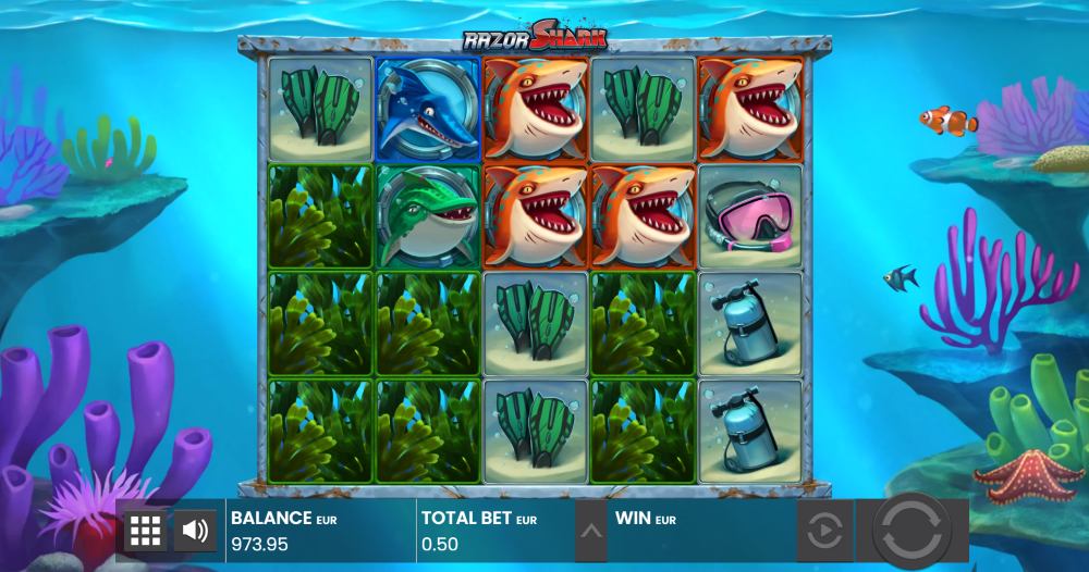Razor Shark slot features