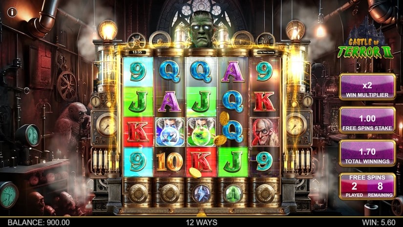 Castle of Terror 2 slot screen 3