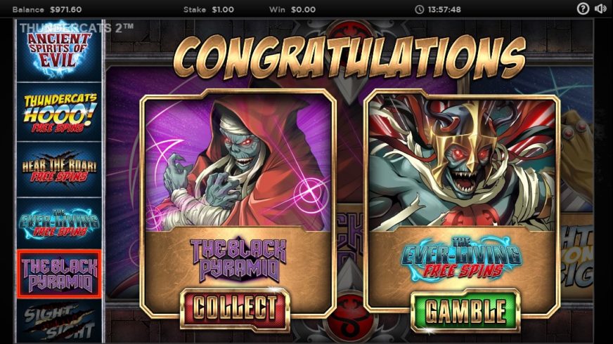 Thundercats Reels Of Thundera slot screen 4