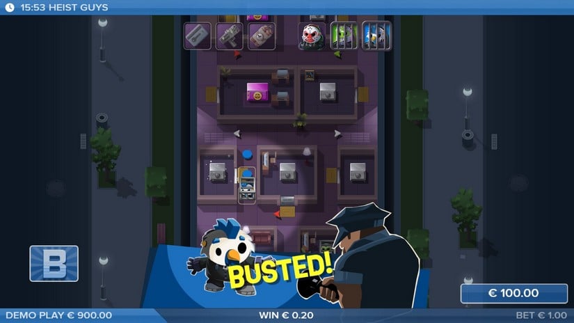 Heist Guys slot screen 5