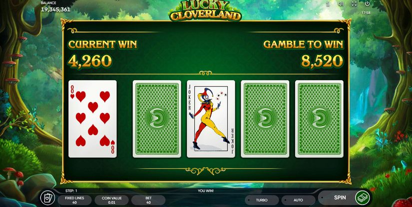 Lucky Cloverland slot screen 3