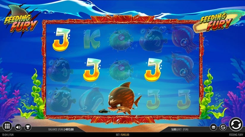 Feeding Fury slot screen 2