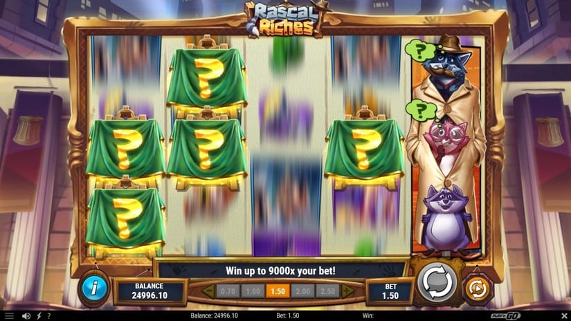 Rascal Riches slot screen 3