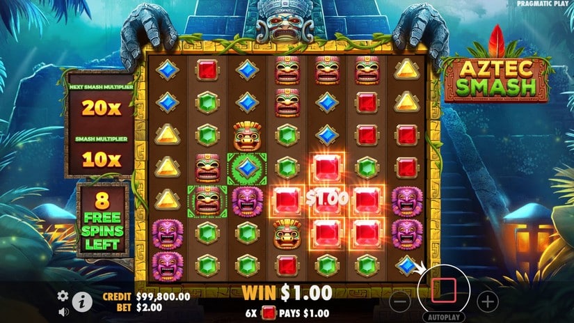 Aztec Smash slot screen 4