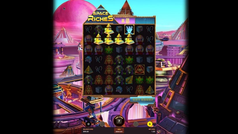 Space Riches slot screen 3