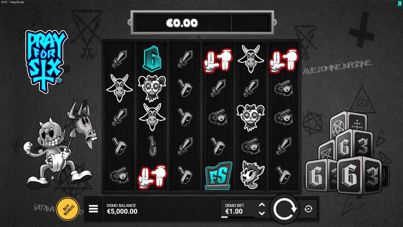 Pray for Six slot screen 1