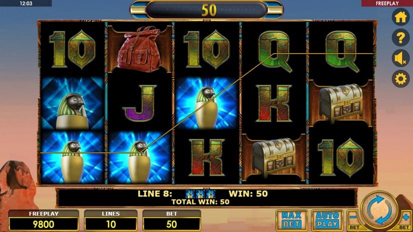 Relic Riches slot screen 2