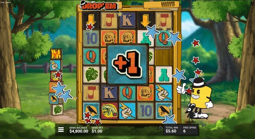 Drop ‘Em slot screen 4