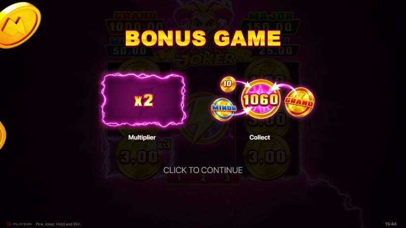 Pink Joker: Hold and Win slot screen 5