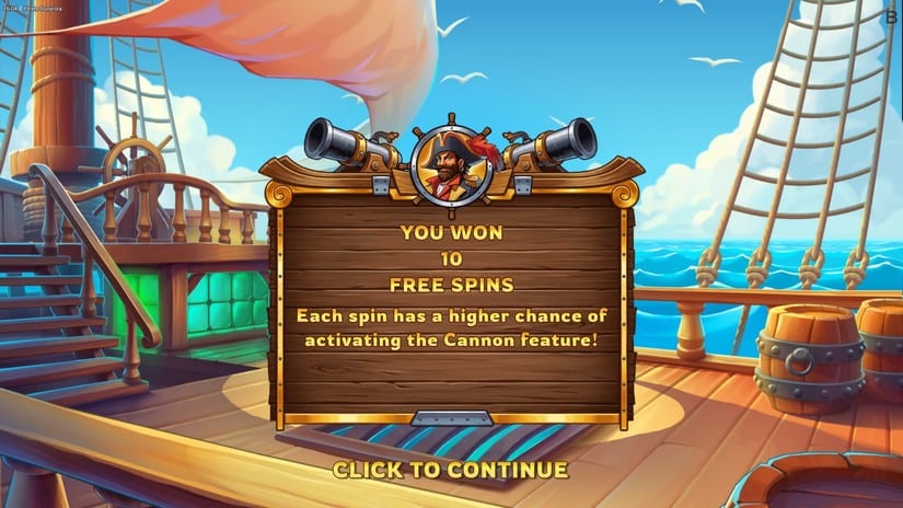Pirate Bonanza slot screen 3