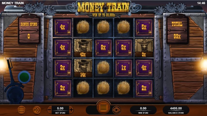 Money Train slot screen 3