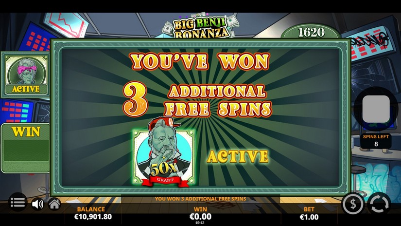 Big Benji Bonanza slot screen 6