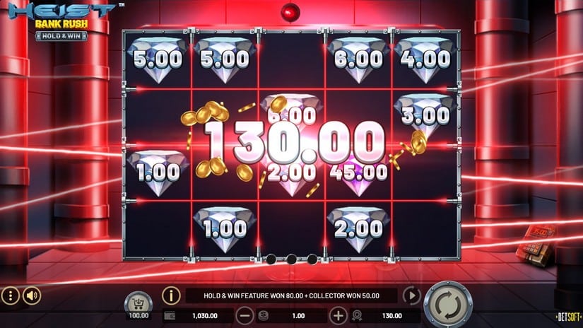 Heist: Bank Rush Hold & Win slot screen 4