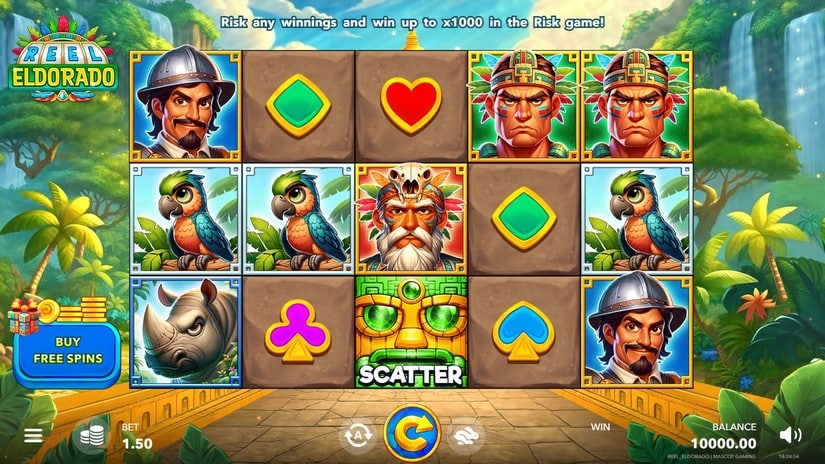 Reel Eldorado slot screen 1