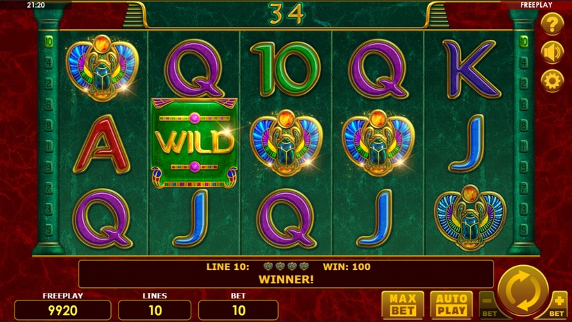 Book Of Pharao slot screen 3