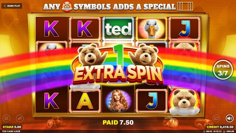 TED Cash Lock slot screen 6