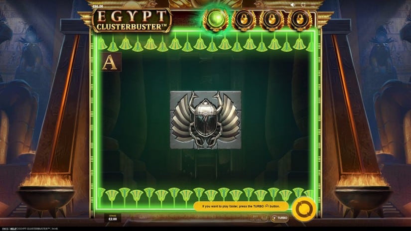 Egypt Clusterbuster slot screen 4