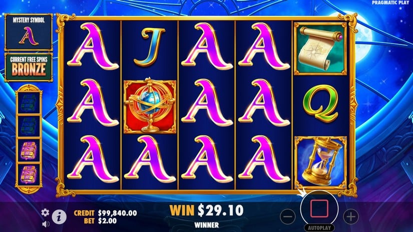 John Hunter and Galileo’s Secrets slot screen 4
