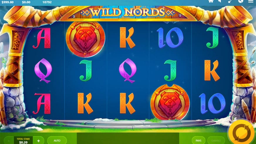Wild Nords slot screen 1