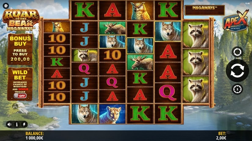 Roar of the Bear Megaways slot screen 1