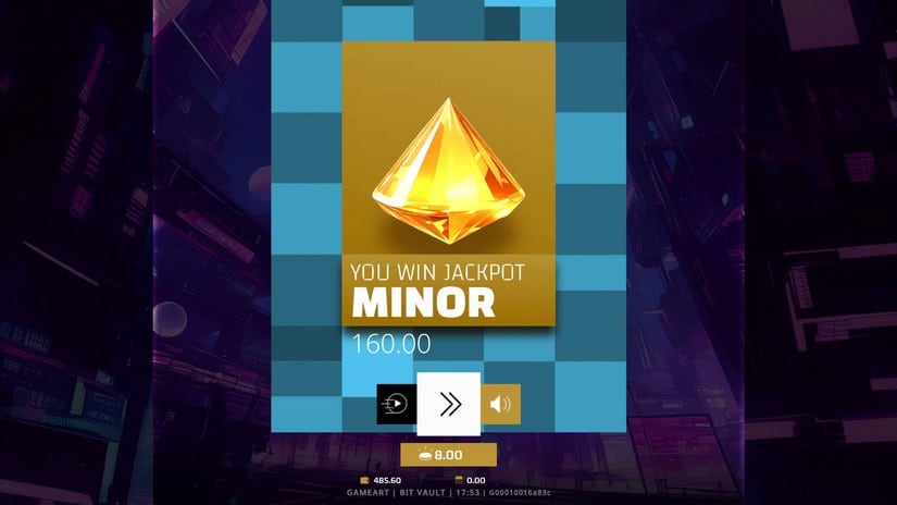 Bit Vault slot screen 5