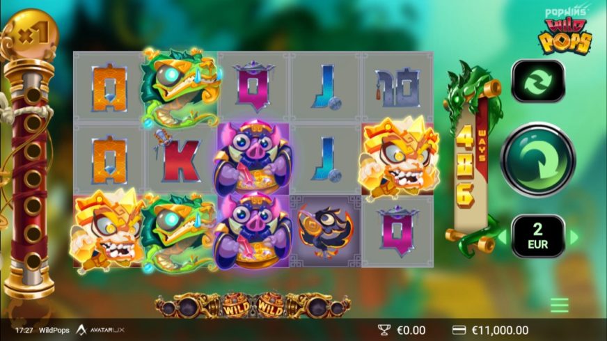 Wild Pops slot screen 1