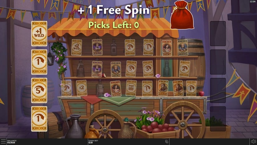 Notre-Dame Tales GigaBlox slot screen 3