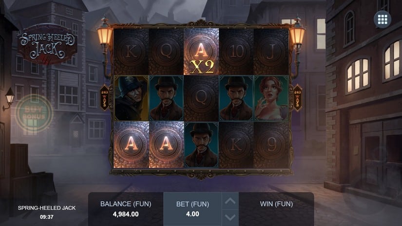 Spring Heeled Jack slot screen 2