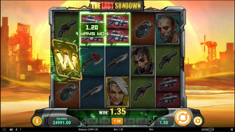 The Last Sundown slot screen 3