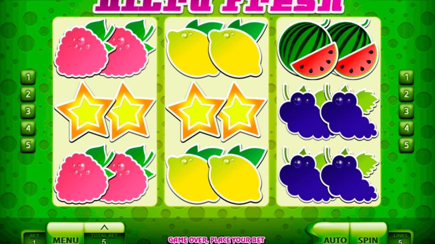 Ultra Fresh slot screen 2