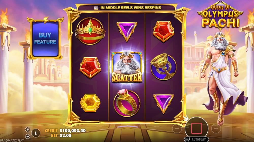 Gates of Olympus Pachi slot features