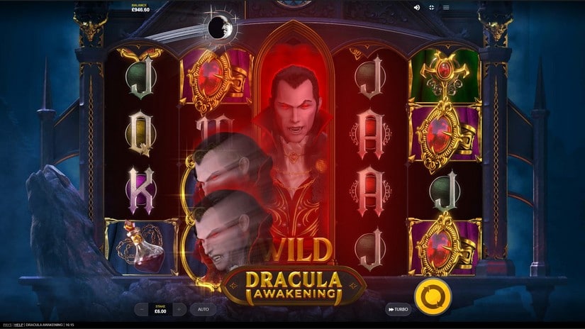 Dracula Awakening slot screen 4