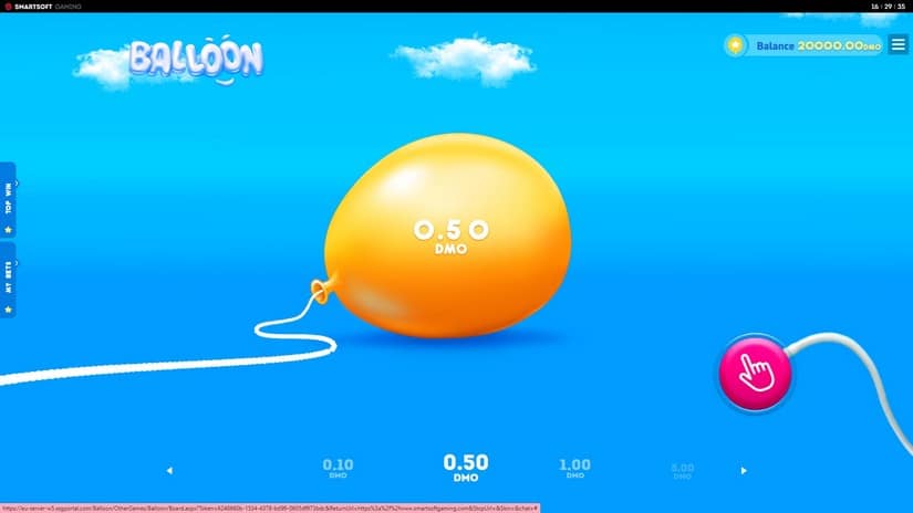 Balloon slot screen 1