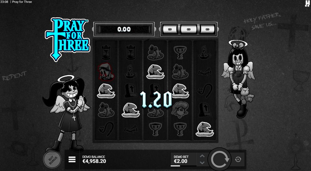 Pray For Three demo slot