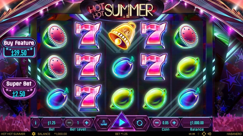 Hot Hot Summer slot screen 1